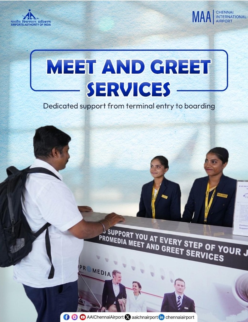 PROMEDIA Meet & Greet Service counter